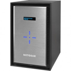Netgear ReadyNAS 628X Ultimate performance Business Data Storage - Intel Xeon D-1521 Quad-core (4 Core) 2.40 GHz - 8 GB RAM DDR4 SDRAM - Serial ATA/600 Controller0, 1, 5, 6, 10, JBOD - 8 x Total Bays - 8 x 2.5"/3.5" Bay - 10 Gigabit Ethernet - e
