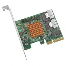 HighPoint 8 Channel PCI-Express x4 SAS RAID Controller - Serial ATA/300, 3Gb/s SAS - PCI Express x4 - Plug-in Card - RAID Supported - 0, 1, 5, 10, 50, JBOD RAID Level - 8 Total SAS Port(s) - 8 SAS Port(s) Internal - PC, Linux RR2680SGL