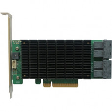 HighPoint RocketRAID 2840C SAS Controller - 6Gb/s SAS - PCI Express 3.0 x8 - Plug-in Card - RAID Supported - 0, 1, 5, 6, JBOD, 10, 50 RAID Level - 4 x SFF-8643 - 16 Total SAS Port(s) - Mac, PC, Linux RR2840C