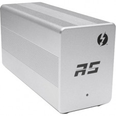 HighPoint RocketStor 6328L Dual 20Gb/s Thunderbolt&trade; 2 to 8x 6Gb/s SATA Adapter - 6Gb/s SAS - Thunderbolt - External - RAID Supported - JBOD RAID Level - 2 Thunderbolt Port(s) - Mac, PC RS6328L