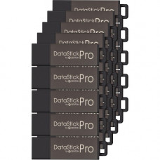 CENTON DataStick Pro USB 2.0 Flash Drives - 4 GB - USB 2.0 - Gray - 25Pack S1-U2P1-4G25PK