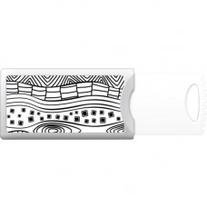 CENTON OTM 8GB Push USB New Age Collection, Waves - 8 GB - 1 Year Warranty S1-U2P1AGE01-8G