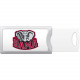 CENTON OTM University of Alabama Push USB Flash Drive, Classic V1 - 8 GB - USB 2.0 - University of Alabama S1-U2P1CALA-8G