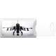 CENTON OTM 8GB Push USB 2.0 Rugged Collection, Airplane - 8 GB - USB 2.0 - 1 Year Warranty S1-U2P1RGD01-8G