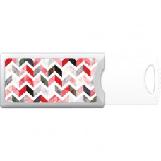 CENTON OTM 8GB Push USB Ziggy Collection, Red - 8 GB - Red - 1 Year Warranty S1-U2P1ZGY02-8G