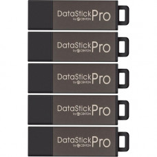 CENTON DataStick Pro USB 2.0 Flash Drives - 16 GB - USB 2.0 - Gray - 5 Year Warranty S1-U2P5-16-5B