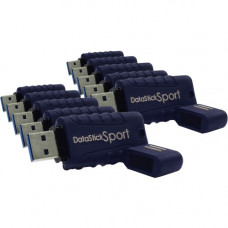 CENTON 64 GB DataStick Sport USB 3.0 Flash Drive - 64 GB - USB 3.0 - Blue - 5 Year Warranty S1-U3W2-64G-10B