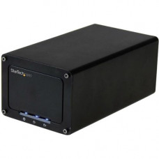 Startech.Com USB 3.1 (10Gbps) External Enclosure for Dual 2.5" SATA Drives - RAID - UASP - Compatible with USB 3.0 and 2.0 Systems - 2 x HDD Supported - 2 x SSD Supported - Serial ATA/600 Controller - RAID Supported 0, 1, Concatenation, JBOD - 2 x To