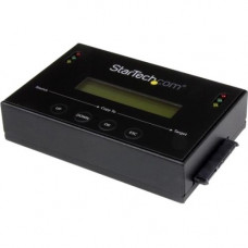 Startech.Com Standalone 2.5 / 3.5" SATA Hard Drive Duplicator w/ Multi HDD / SSD Image Backup Library - Standalone - TAA Compliant - 1 x Source Drive(s) Supported - 1 x Destination Drive(s) Supported - Serial ATA/600 Drive Interface - RoHS, TAA Compl