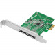 SIIG DP eSATA 6Gb/s 2-Port PCIe - Serial ATA/600 - PCI Express - Plug-in Card - 2 Total SATA Port(s) - 2 SATA Port(s) External - RoHS Compliance SC-SA0M11-S1