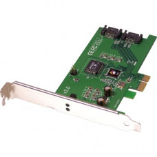 SIIG SC-SAE012-S2 2-port PCI Express Serial ATA Controller - 2 x Serial ATA/300 Serial ATA - RoHS Compliance SC-SAE012-S2