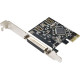 SYBA Multimedia SD-PEX10005 1-port PCI Express Parallel Adapter - Low-profile Plug-in Card - PCI Express x1 - PC - RoHS Compliance SD-PEX10005