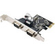 SYBA Multimedia SD-PEX15022 2-port PCI Express Serial Adapter - PCI Express x1 - RoHS Compliance SD-PEX15022