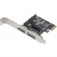 SYBA Multimedia Flex-2-port SATA III 6Gbps PCIe Card - Serial ATA/600 - PCI Express 2.0 x1 - Plug-in Card - 4 Total SATA Port(s) - 2 SATA Port(s) Internal - WEEE Compliance SD-PEX40049