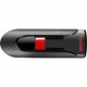 Sandisk Cruzer Glide USB Flash Drive - 32 GB - USB 2.0 - Black, Red - Retractable, Password Protection, Encryption Support, Temperature Proof SDCZ60-032G-A46