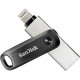 Sandisk iXpand Flash Drive Go For Your iPhone - 256 GB - USB 3.0 Type A, Lightning - 1 Year Warranty SDIX60N-256G-AN6NE