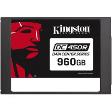 Kingston DC450R 960 GB Solid State Drive - 2.5" Internal - SATA (SATA/600) - Read Intensive - 0.3 DWPD - 582 TB TBW - 560 MB/s Maximum Read Transfer Rate - 256-bit Encryption Standard - 5 Year Warranty SEDC450R/960G