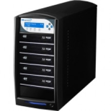 Vinpower Digital SharkBlu SATA Blu-ray/DVD/CD Tower Duplicator - 12x - StandaloneBlu-ray Writer - 12x BD-R, 12x BD-R, 16x DVD+R, 16x DVD-R, 8x DVD+R, 8x DVD-R, 48x CD-R - 2x BD-RE, 2x BD-RE, 6x DVD-RW, 8x DVD+RW, 24x CD-RW - USB48 CD Write/24 CD Rewrite12