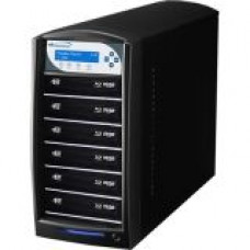 Vinpower Digital SharkBlu SATA Blu-ray/DVD/CD Tower Duplicator - 12x - StandaloneBlu-ray Writer - 12x BD-R, 12x BD-R, 16x DVD+R, 16x DVD-R, 8x DVD+R, 8x DVD-R, 48x CD-R - 2x BD-RE, 2x BD-RE, 6x DVD-RW, 8x DVD+RW, 24x CD-RW - USB48 CD Write/24 CD Rewrite12