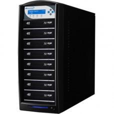 Vinpower Digital SharkBluCP BD CopyProtection Blu-ray/DVD/CD Tower Duplicator - Standalone - 8 x Blu-ray Writer - 500 GB HDD40 CD Write/24 CD Rewrite12 BD Write/2 BD Rewrite16 DVD Write/8 DVD Rewrite - USB SHARKBLUCP-S8T-BK