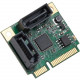 SYBA IO Crest Half Height 2 Port SATA III RAID Mini PCI-e 2.0 Card - This half size 2 port Mini PCI-Express to SATA III Controller Cards allows you to add 2 SATAIII connections to a small form factor system. This is a great way to upgrade or expand the ca