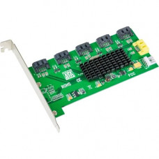 SYBA Multimedia 1:5 (5x1) Internal SATA II Port Multiplier (PM) - Plug and Play, Non-RAID Version - RoHS, WEEE Compliance SI-PCI40074