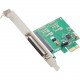 SYBA Multimedia 1-port Parallel PCI-e Controller Card - PCI Express x1 SI-PEX10010