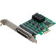 SYBA Multimedia 4-port PCIe Serial Card - PCI Express 2.0 x1 - 4 x RS-232 Serial Via Cable - Plug-in Card SI-PEX15042