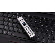 Datalocker K350 256 GB Encrypted USB Drive - 256 GB - USB 3.2 (Gen 1) Type A, USB 2.0 Type A - 190 MB/s Read Speed - 190 MB/s Write Speed - 256-bit AES - 3 Year Warranty - TAA Compliant SK350-256-FE