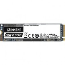 Kingston KC2500 1.95 TB Solid State Drive - M.2 2280 Internal - PCI Express NVMe (PCI Express NVMe 3.0 x4) - Desktop PC, Workstation Device Supported - 1228.80 TB TBW - 3500 MB/s Maximum Read Transfer Rate - 256-bit Encryption Standard SKC2500M8/2000GBK