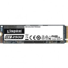 Kingston KC2500 1.95 TB Solid State Drive - M.2 2280 Internal - PCI Express NVMe (PCI Express NVMe 3.0 x4) - Desktop PC, Workstation Device Supported - 1228.80 TB TBW - 3500 MB/s Maximum Read Transfer Rate - 256-bit Encryption Standard - Lifetime Warranty