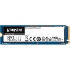 Kingston NV1 250 GB Solid State Drive - M.2 2280 Internal - PCI Express NVMe (PCI Express NVMe 3.0 x4) - Notebook, Desktop PC Device Supported - 60 TB TBW - 2100 MB/s Maximum Read Transfer Rate - 3 Year Warranty - Bulk SNVS/250GBK