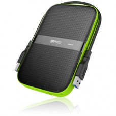 Silicon Power Armor 1 TB Hard Drive - 2.5" Drive - External - Portable - USB 3.0 - Black SP010TBPHDA60S3K