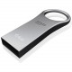 Silicon Power 16GB Firma F80 USB 2.0 Flash Drive - 16 GB - USB 2.0 - Silver, Gray SP016GBUF2F80V1S