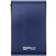 Silicon Power Armor A80 2 TB Hard Drive - External - Portable - USB 3.0 - Blue SP020TBPHDA80S3B