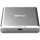 Silicon Power 120 GB Solid State Drive - 2.5" Drive - External - Portable - 380 MB/s Maximum Read Transfer Rate - 340 MB/s Maximum Write Transfer Rate - Silver SP120GBTSDT11013