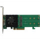 HighPoint SSD6202 NVMe Controller - PCI Express 3.0 x8 - Plug-in Card - RAID Supported - 0, 1 RAID Level - 2 x M.2 Interface(s) - PC, Linux SSD6202