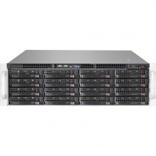 Supermicro SuperStorage Server 6038R-E1CR16N - Intel Xeon - 16 x HDD Supported - 0 x HDD Installed - 0 Byte Installed HDD Capacity - 12Gb/s SAS Controller - RAID Supported 0, 1, 5, 6, 10, 50, 60 - 16 x Total Bays - 16 x 3.5" Bay - 6 x Total Slot(s) -