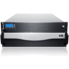 Sans Digital AccuRAID AR424IR SAN Array - 24 x HDD Supported - 72 TB Supported HDD Capacity - 2 x Serial Attached SCSI (SAS), Serial ATA Controller0, 1, 3, 5, 6, 30, 50, 60, 0+1, JBOD, 0, 1, 0+1, 3, 5, 6, 30, 50, 60 - 24 x Total Bays - 24 x 3.5" Bay 