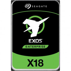 Seagate Exos X18 ST10000NM013G 10 TB Hard Drive - 3.5" Internal - SAS (12Gb/s SAS) - Conventional Magnetic Recording (CMR) Method - Video Surveillance System, Storage System Device Supported - 7200rpm - 5 Year Warranty ST10000NM013G