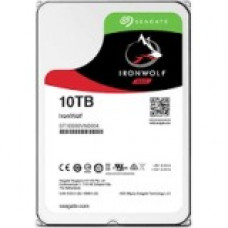 Seagate IronWolf ST10000VN0008 10 TB Hard Drive - SATA (SATA/600) - 3.5" Drive - Internal - 7200rpm - 256 MB Buffer ST10000VN0008