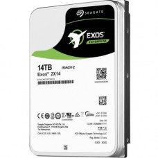 Seagate Exos 2X14 ST14000NM0001 14 TB Hard Drive - 3.5" Internal - SAS (12Gb/s SAS) - Storage System, Video Surveillance System Device Supported - 7200rpm - 5 Year Warranty ST14000NM0001