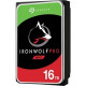 Seagate IronWolf Pro ST16000NE000 16 TB Hard Drive - 3.5" Internal - SATA (SATA/600) - Storage System Device Supported - 7200rpm - 256 MB Buffer ST16000NE000-20PK