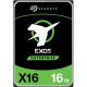 Seagate Exos X16 ST16000NM004G 16 TB Hard Drive - Internal - SAS (12Gb/s SAS) - Storage System Device Supported - 7200rpm - 256 MB Buffer ST16000NM004G-20PK