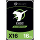 Seagate Exos X16 ST16000NM010G 16 TB Hard Drive - Internal - SAS (12Gb/s SAS) - 7200rpm - 5 Year Warranty ST16000NM010G