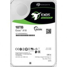 Seagate Exos ST18000NM000J 18 TB Hard Drive - 3.5" Internal - SATA (SATA/600) - 7200rpm - 5 Year Warranty ST18000NM000J