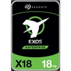 Seagate Exos ST18000NM004J 18 TB Hard Drive - 3.5" Internal - SAS - 7200rpm - 5 Year Warranty ST18000NM004J