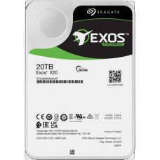 Seagate Exos X Series ST20000NM002D 20 TB Hard Drive - Internal - SATA (SATA/600) - 7200rpm - 20 Pack - Bulk ST20000NM002D