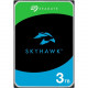 Seagate SkyHawk ST3000VX015 3 TB Hard Drive - 3.5" Internal - SATA (SATA/600) - Conventional Magnetic Recording (CMR) Method - Network Video Recorder, Camera, Video Recorder Device Supported ST3000VX015