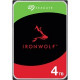 Seagate IronWolf ST4000VN006 4 TB Hard Drive - 3.5" Internal - SATA (SATA/600) - Conventional Magnetic Recording (CMR) Method - Desktop PC, Workstation, Server Device Supported - 7200rpm ST4000VN006